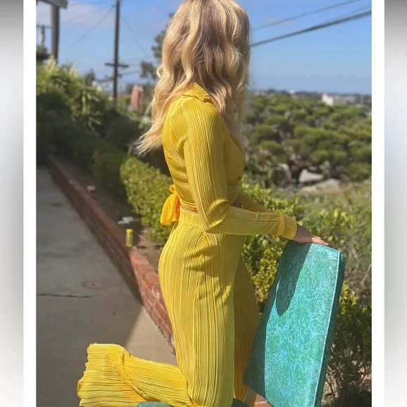 Stoned Immaculate “Fox on the Run” set in yellow size L - Picture 12 of 12